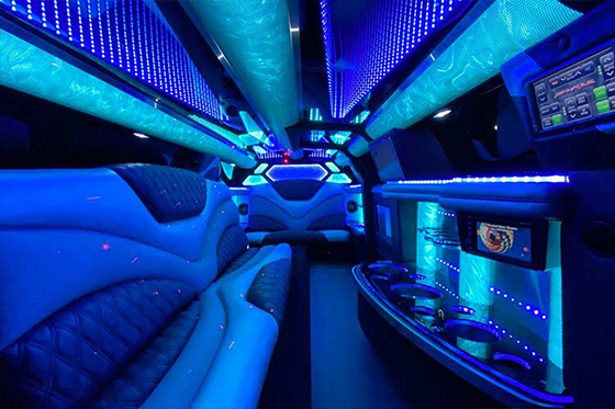 charger limo interior